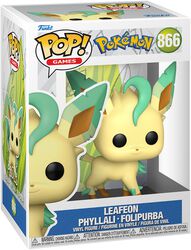 Leafeon - Phyllali - Folipurba vinyl figurine no. 866 (figuuri), Pokémon, Funko Pop! -figuuri