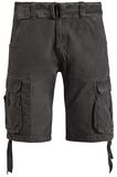 Army Vintage Shorts, Black Premium by EMP, Shortsit