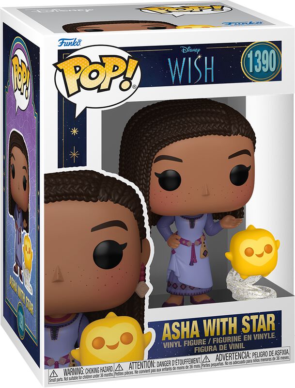 Asha with Star vinyl figurine no. 1390 (figuuri)
