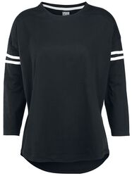 Ladies Sleeve Striped L/S Tee pitkähihainen paita, Urban Classics, Pitkähihainen paita