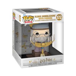 Albus Dumbledore with Podium (Pop! Deluxe) Vinyl Figurine 172 (figuuri), Harry Potter, Funko Pop! -figuuri