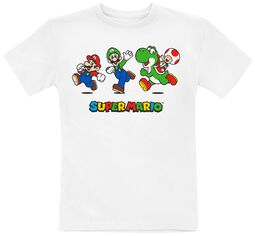 Kids - Running, Super Mario, T-paita