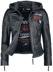 Rock Rebel X Route 66 - Leather Jacket, Rock Rebel by EMP, Nahkatakki