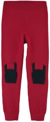 Lasten leggingsit polvien Rock Hand -logoilla, EMP Basic Collection, Leggingsit