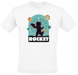 Vol. 3 - Rocket - Badge, Guardians Of The Galaxy, T-paita