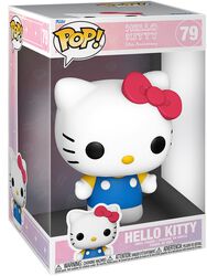 Hello Kitty (50th Anniversary) (Jumbo POP!) Vinyl Figurine 79 (figuuri), Hello Kitty, Funko Pop! -figuuri