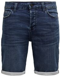 ONSPly Life Reg D Blue Slim Fit, ONLY and SONS, Shortsit