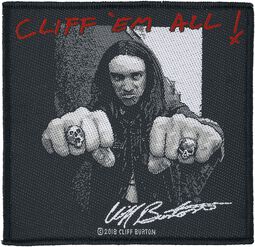 Cliff 'em all, Metallica, Kangasmerkki