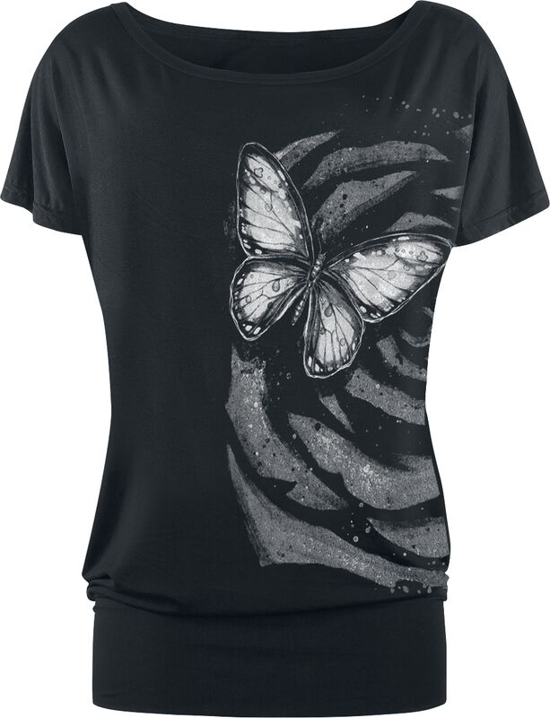 T-paita perhospainatuksella