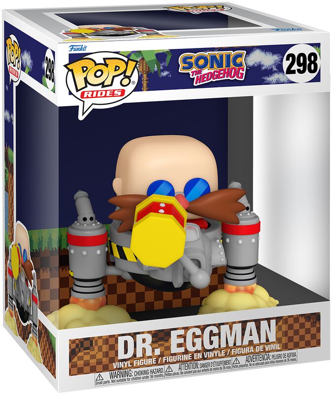 Dr. Eggman (Pop! Ride) Vinyl Figure 298 (figuuri)