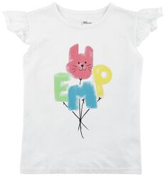 Lasten T-paita Rock Hand ja ilmapallopainatuksella, EMP Stage Collection, T-paita