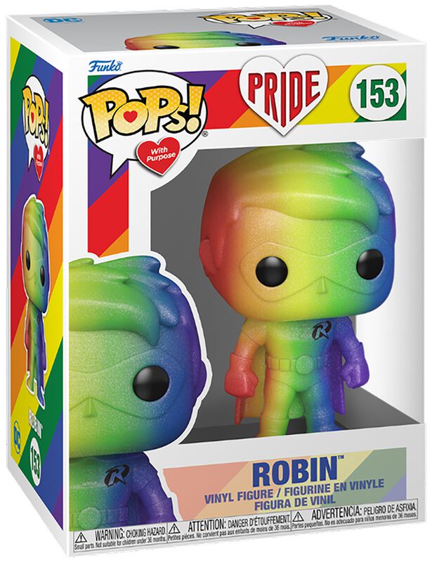 Pride 2022 - Robin (Rainbow) Vinyl Figur 153 (figuuri)