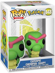 Caterpie - Chenipan - Raupy vinyl figurine no. 848 (figuuri), Pokémon, Funko Pop! -figuuri
