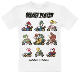 Kids - Choose Your Driver, Super Mario, T-paita