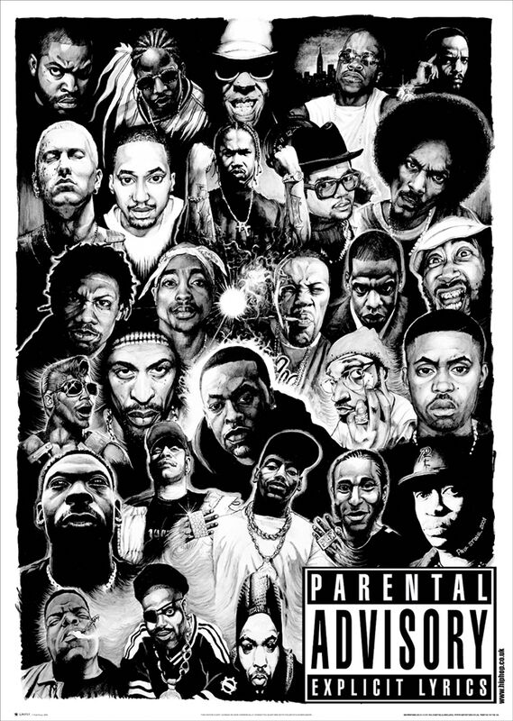 Rap Gods Black & White