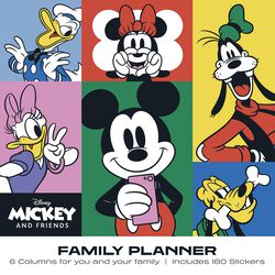 Mickey and Friends - 2024-perhekalenteri, Mickey Mouse, Seinäkalenteri