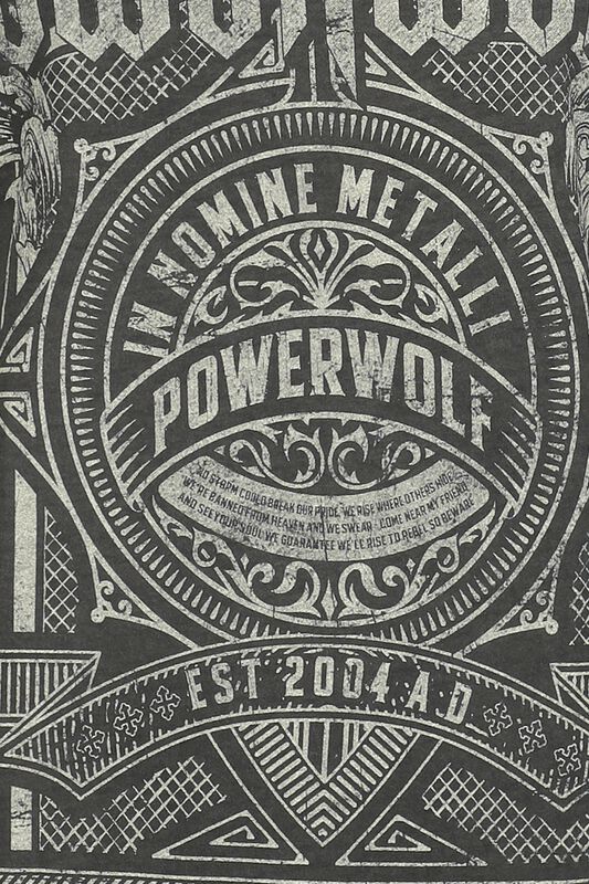 Sw Sh Emblems Emblem | Powerwolf T-paita | EMP