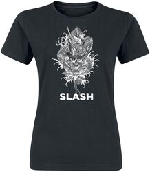 Dragon Skull Sketch, Slash, T-paita