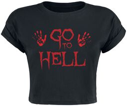 Go To Hell Cropped Top, Sanonnat, Toppi