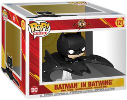 Batman in Batwing  (Pop! Ride Super Deluxe) Vinyl Figur 121, The Flash, Funko Pop! -figuuri
