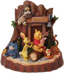Winnie and Friends - Carved by Heart Collection, Nalle Puh, Keräilyfiguuri