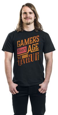 Fun Shirt Gamers Don't Age - We Level Up
