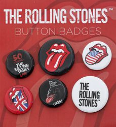 Badge Pack Mix, The Rolling Stones, Rintanappi