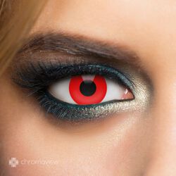 Chromaview Red Vampire Daily Disposable Contact Lenses, Chromaview, Erikoistehostepiilolinssit
