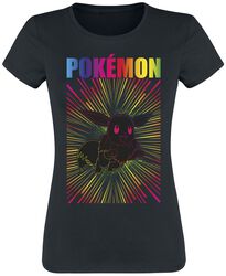 Eevee - Rainbow, Pokémon, T-paita
