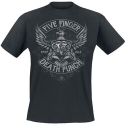 Howe Eagle Crest, Five Finger Death Punch, T-paita