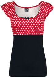 Red Dots Basic Shirt, Pussy Deluxe, T-paita