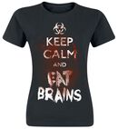 Keep Calm And Eat Brains, Keep Calm And Eat Brains, T-paita