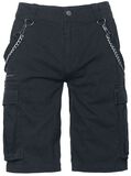 Ray Chain Shorts, Black Premium by EMP, Shortsit
