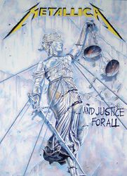 And Justice For All, Metallica, Juliste