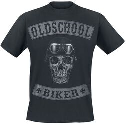 Oldschool Biker Skull, Oldschool Biker Skull, T-paita