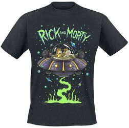 Spaceship, Rick And Morty, T-paita