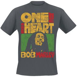 One Love One Heart, Bob Marley, T-paita