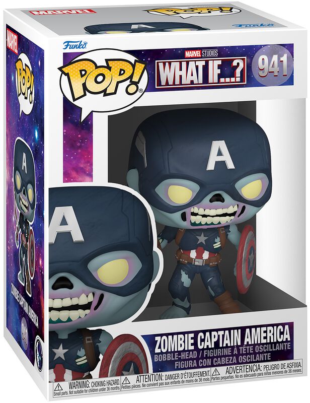 Zombie Captain America Vinyl Figure 941 (figuuri)