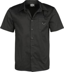 Black shirt, H&R London, Lyhythihainen kauluspaita