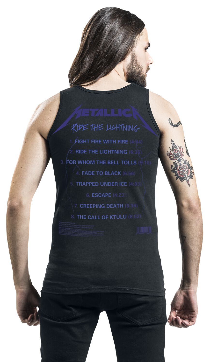 Ride The Lightning Metallica Tanktoppi EMP