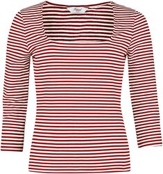 Stripe & square top, Banned Retro, Pitkähihainen paita