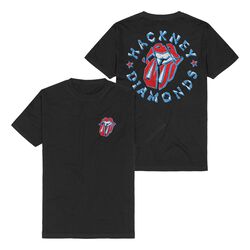 Hackney Diamonds Circle Tongue, The Rolling Stones, T-paita