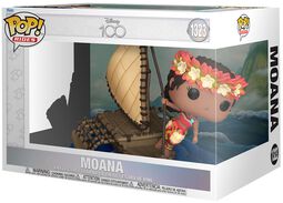 Disney 100 - Moana (POP! Rides Super Deluxe) vinyl figure 1323 (figuuri), Vaiana, Funko Pop! -figuuri