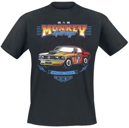 Driving, 80s style, Gas Monkey Garage, T-paita