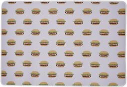 Burger Allover Desk Pad hiirimatto, Urban Classics, Pöytäpehmuste