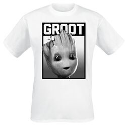 Groot - Square, Guardians Of The Galaxy, T-paita