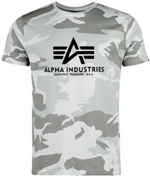 Basic T-shirt camo, Alpha Industries, T-paita