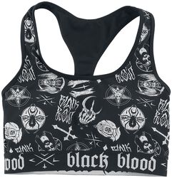 Bikiniyläosa okkultistisilla symboleilla, Black Blood by Gothicana, Bikiniyläosa