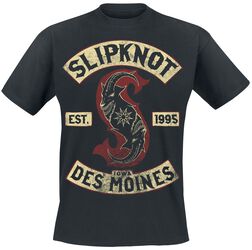 Iowa Des Moines, Slipknot, T-paita