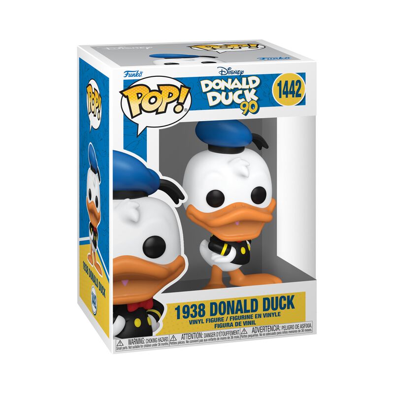 90th Anniversary - 1938 Donald Duck Vinyl Figurine 1442 (figuuri)